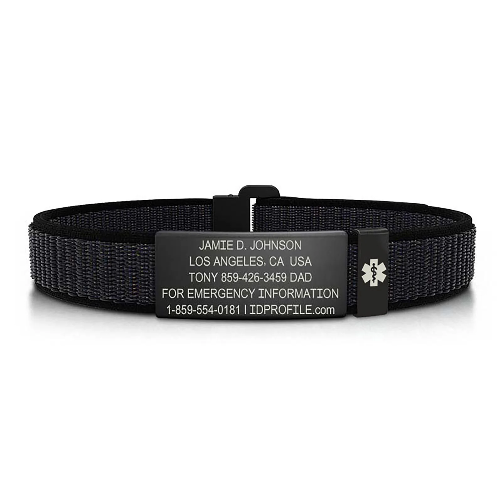 Nylon Loop Medical ID - ML - With iD Profile - Image 15