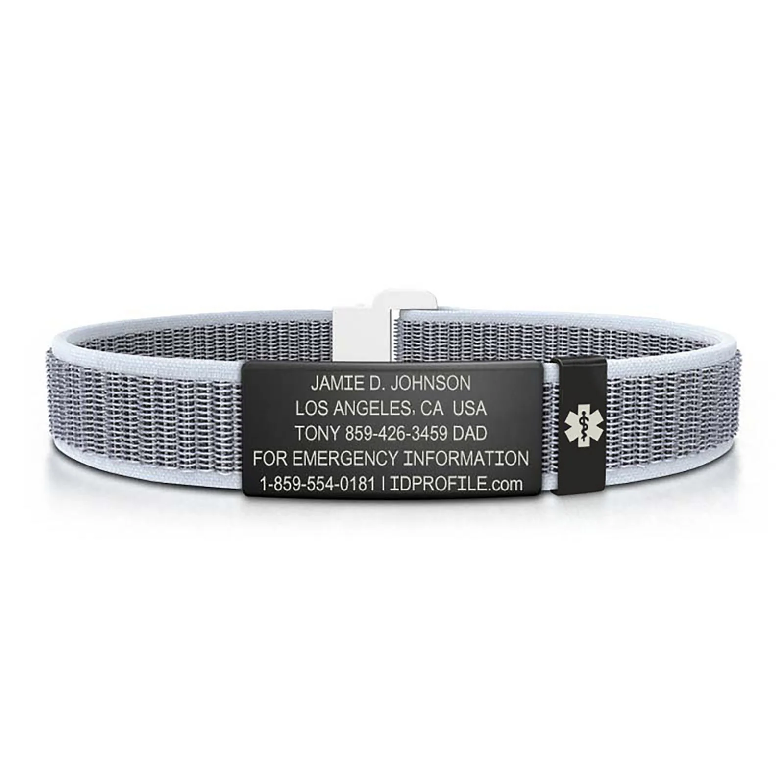 Nylon Loop Medical ID - ML - With iD Profile - Image 17