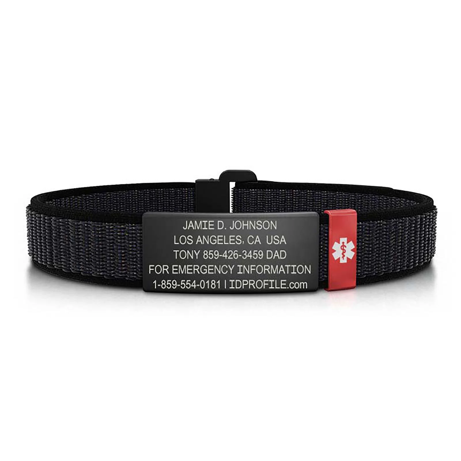 Nylon Loop Medical ID - ML - With iD Profile - Image 19