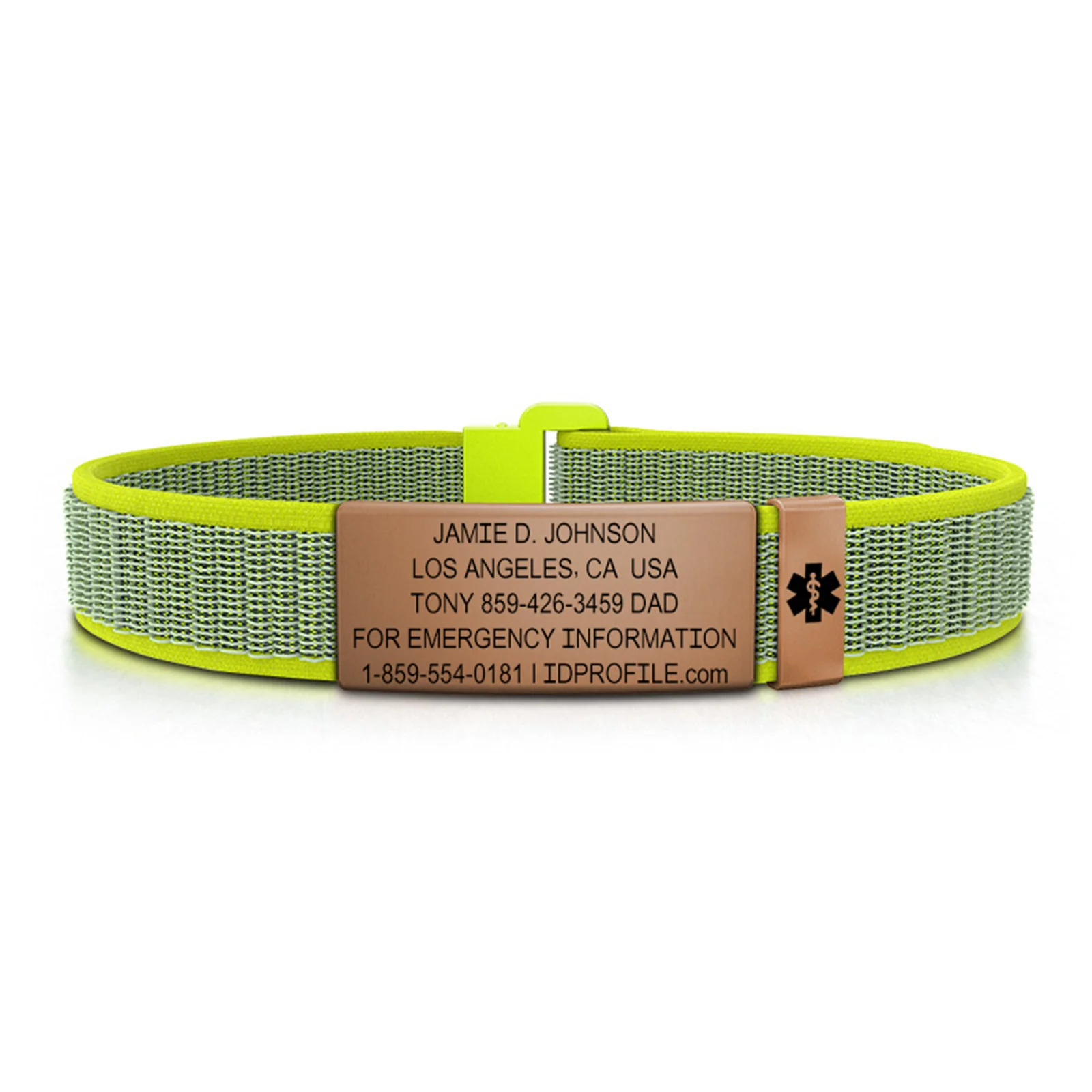 Nylon Loop Medical ID - ML - With iD Profile - Image 24