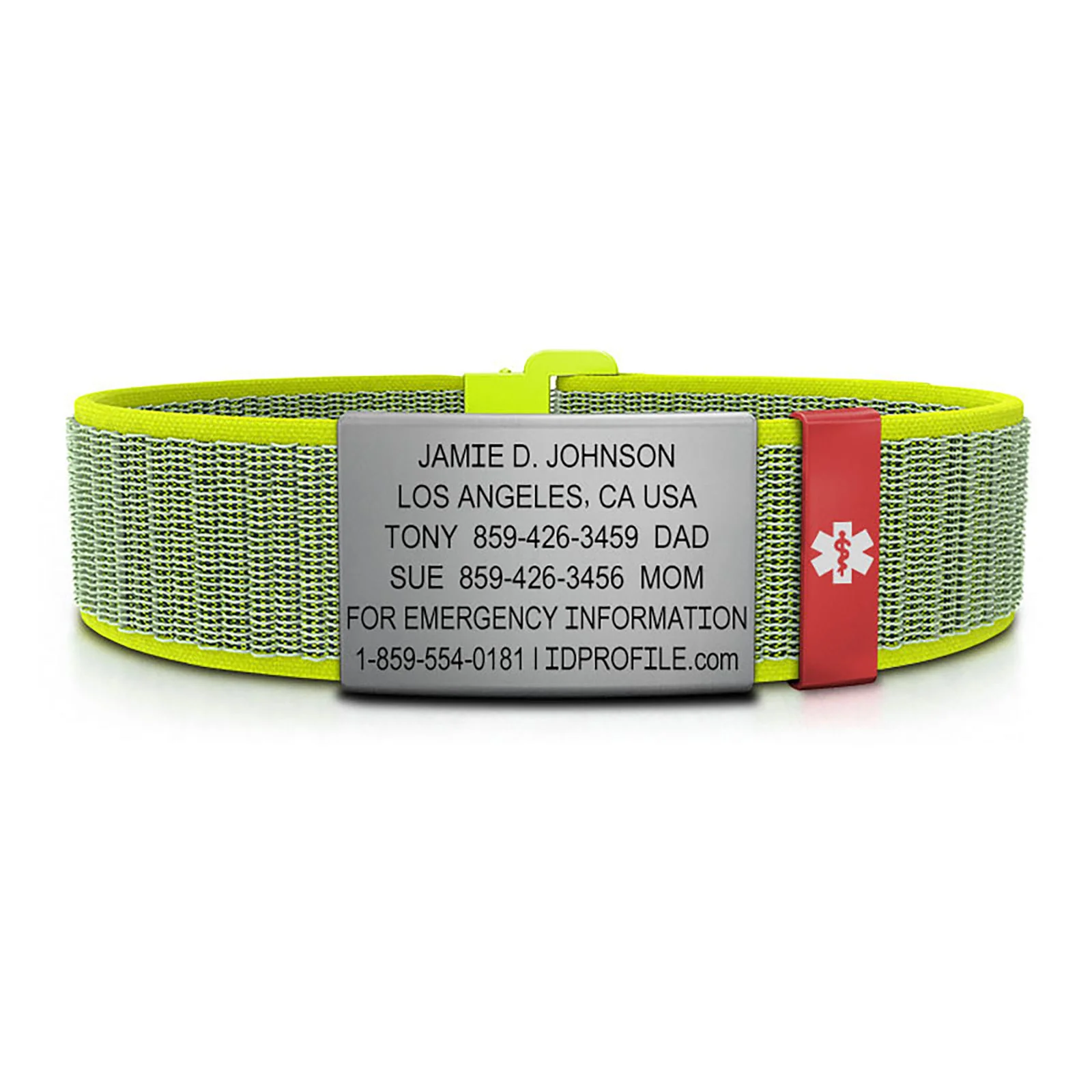 Nylon Loop Medical ID - ML - With iD Profile - Image 32
