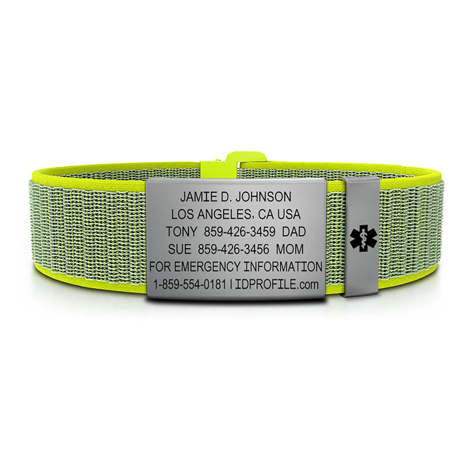 Nylon Loop Medical ID - ML - With iD Profile - Image 36