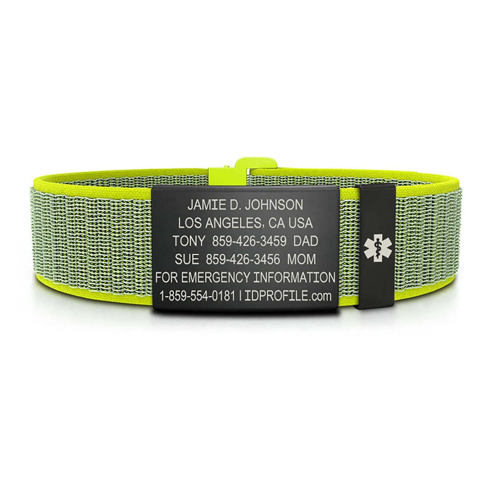 Nylon Loop Medical ID - ML - With iD Profile - Image 40
