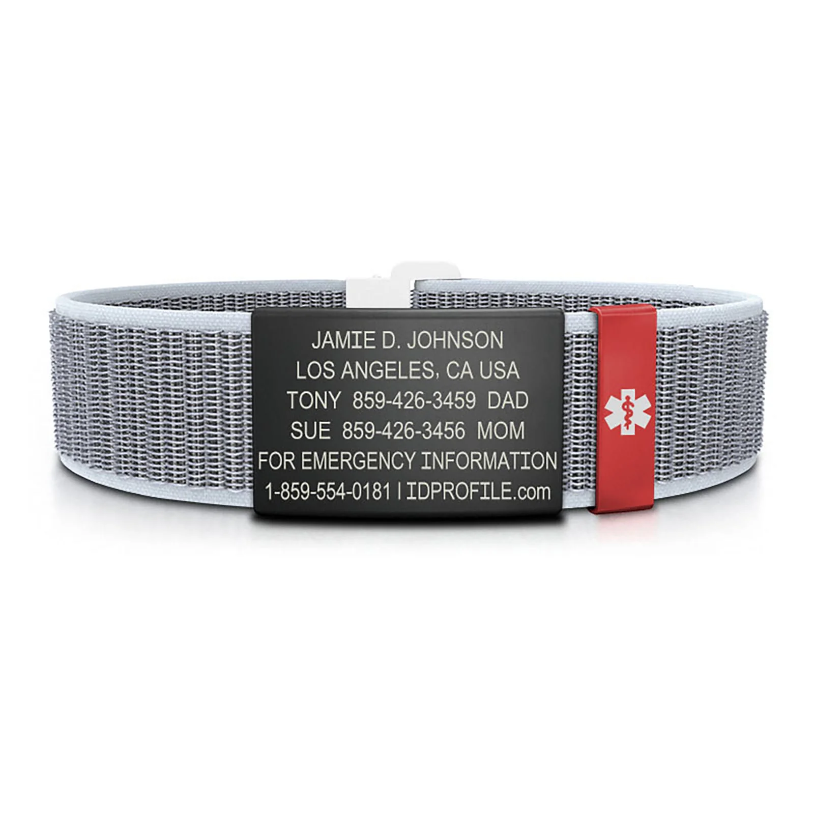 Nylon Loop Medical ID - ML - With iD Profile - Image 45