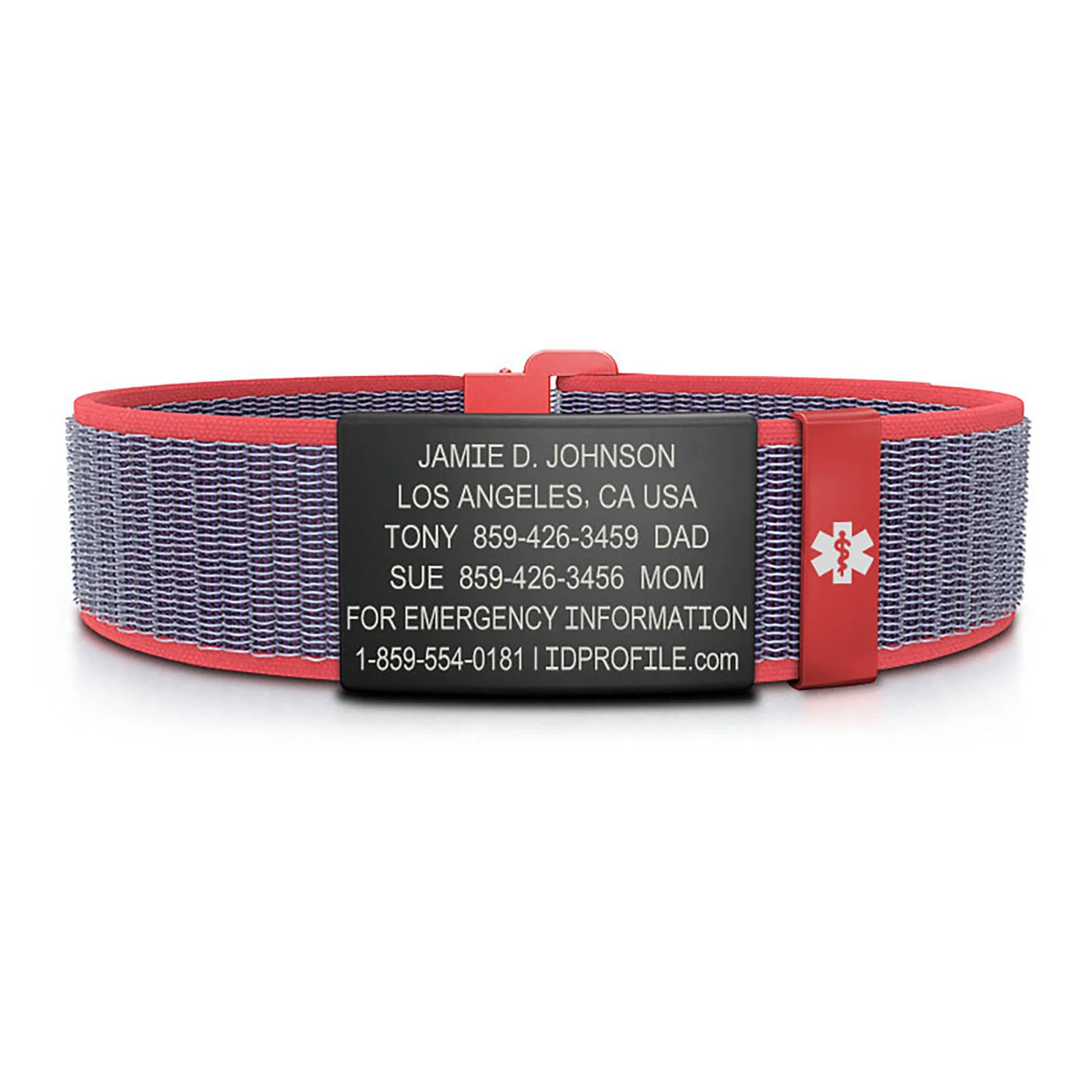 Nylon Loop Medical ID - ML - With iD Profile - Image 46