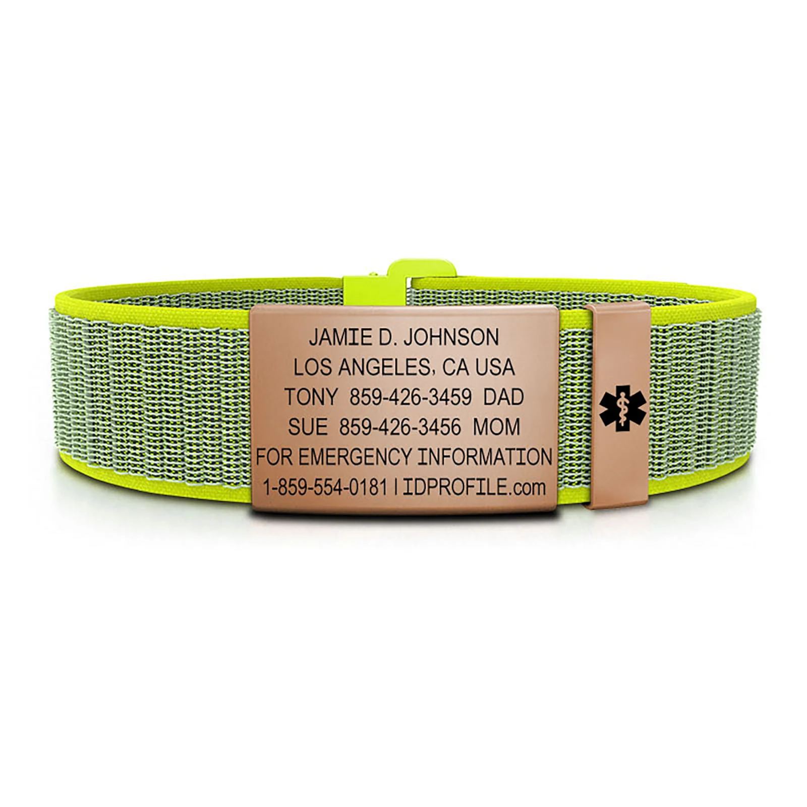 Nylon Loop Medical ID - ML - With iD Profile - Image 48