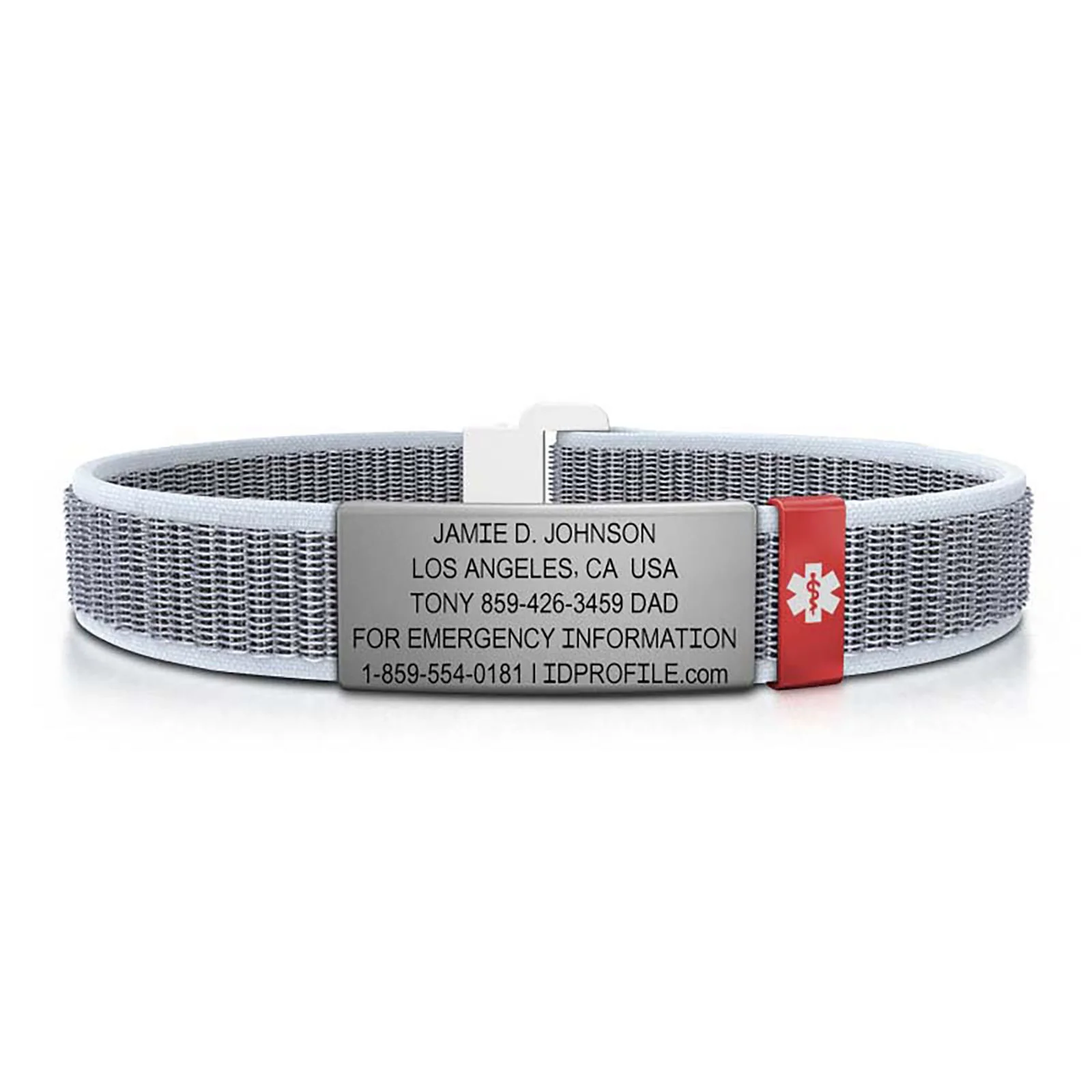 Nylon Loop Medical ID - ML - With iD Profile - Image 9