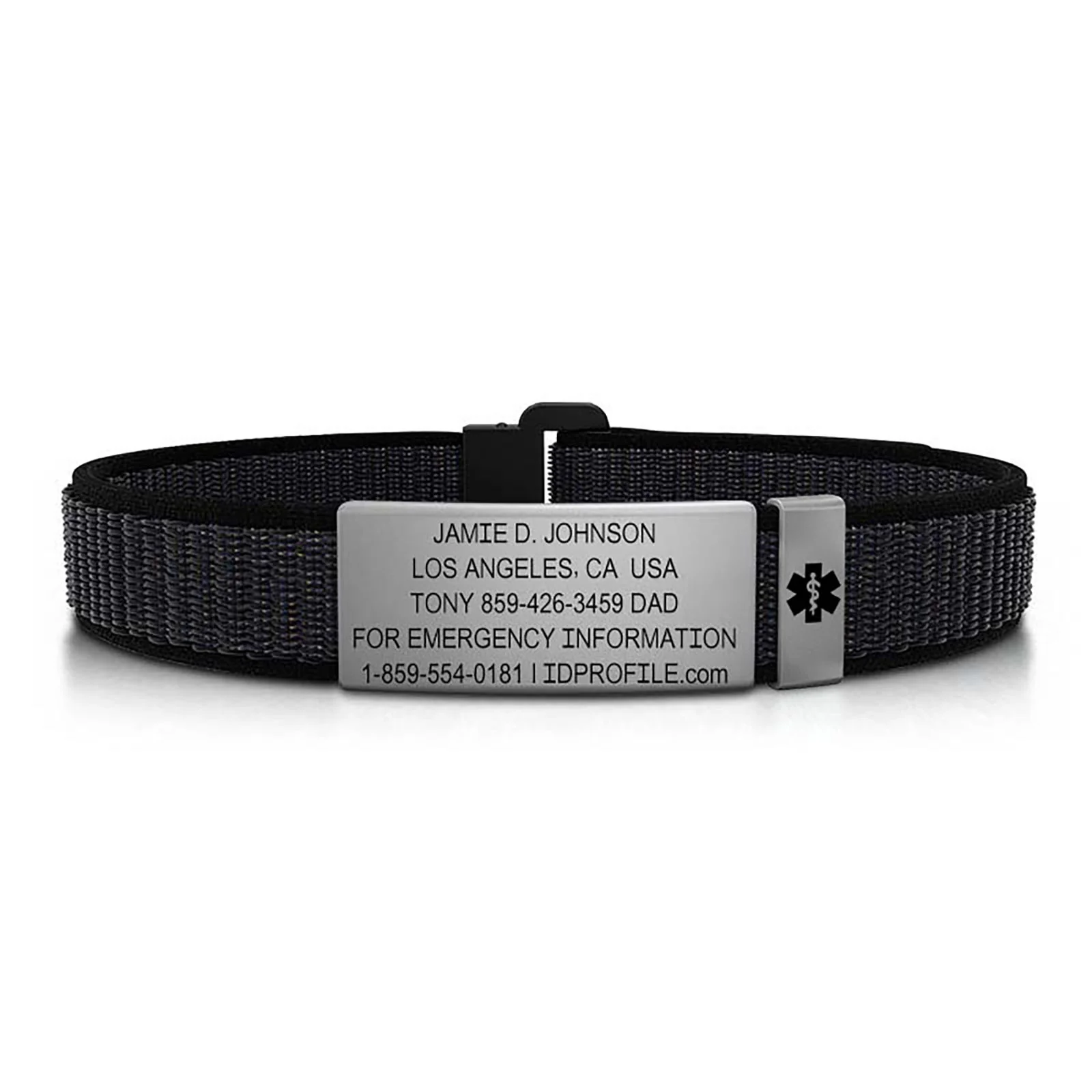 Nylon Loop Medical ID - SM - With iD Profile - Image 11