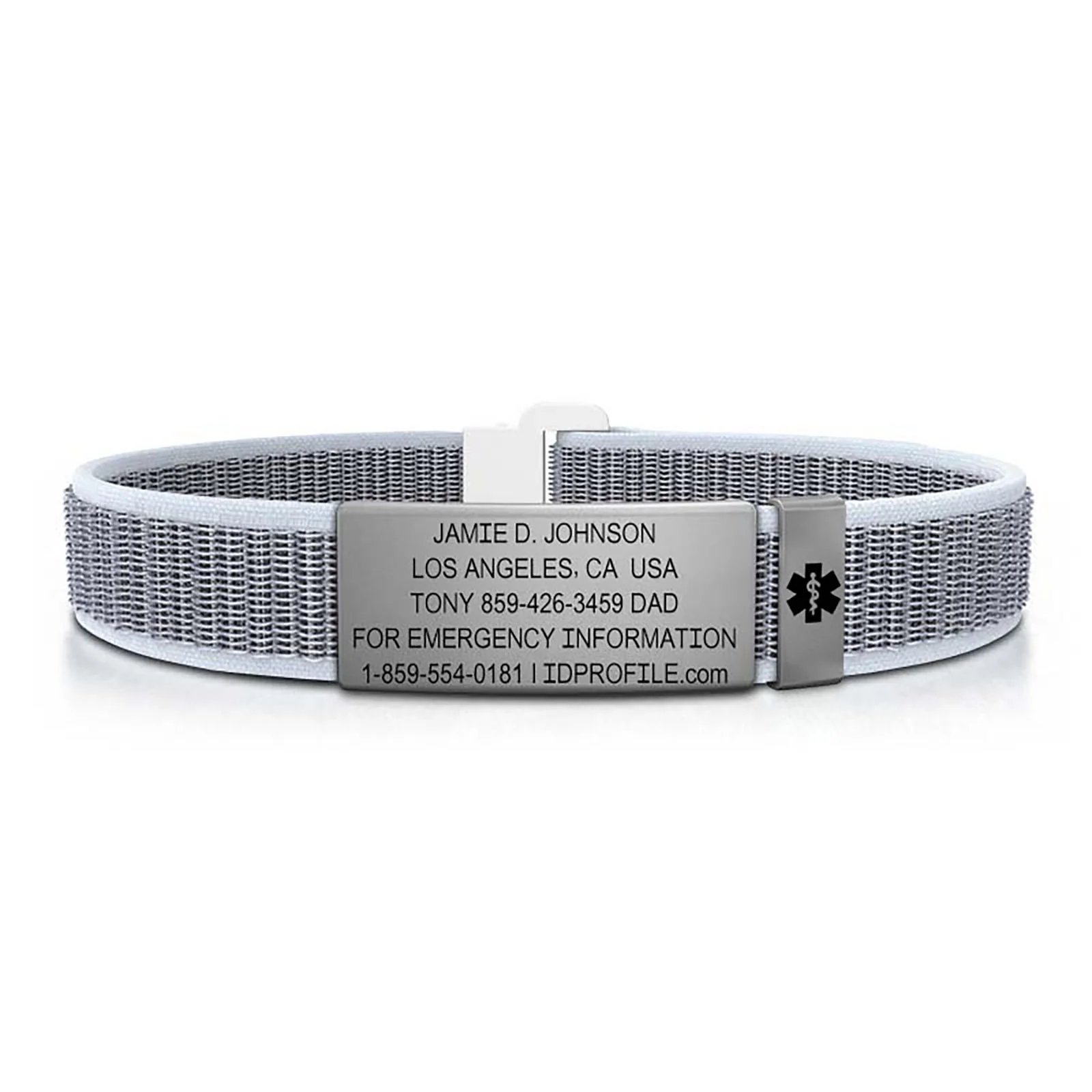 Nylon Loop Medical ID - SM - With iD Profile - Image 13