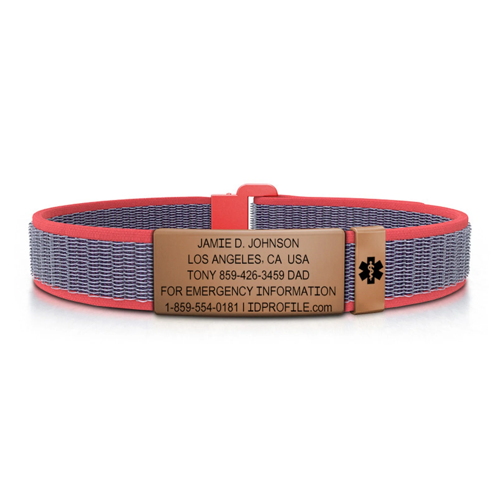 Nylon Loop Medical ID - SM - With iD Profile - Image 26