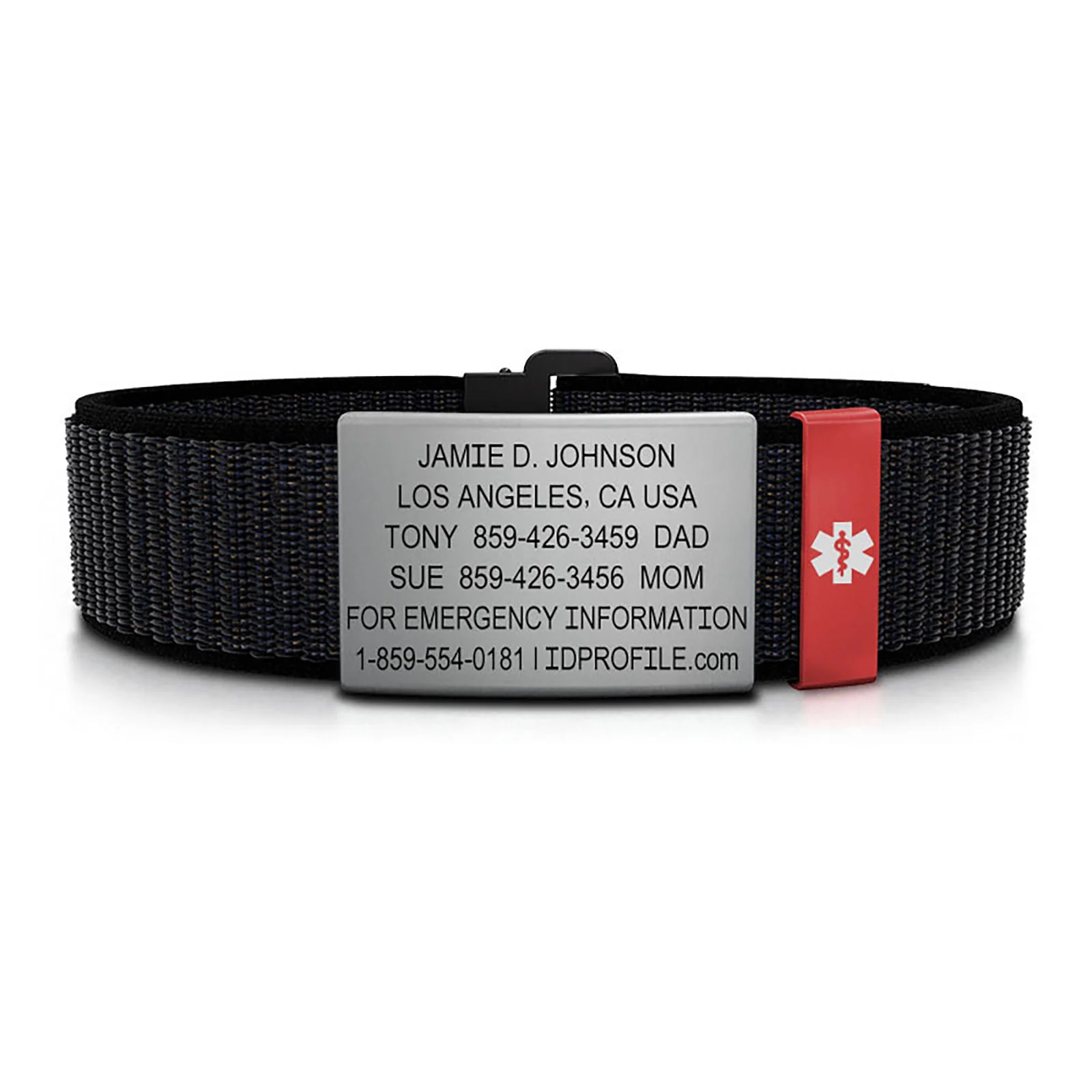 Nylon Loop Medical ID - SM - With iD Profile - Image 31