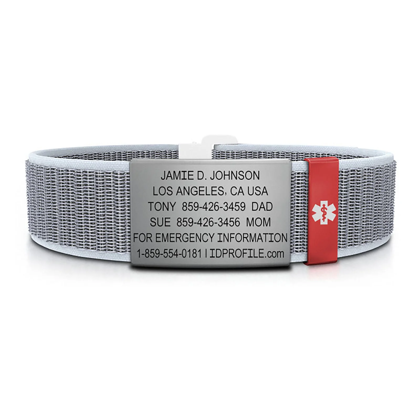 Nylon Loop Medical ID - SM - With iD Profile - Image 33