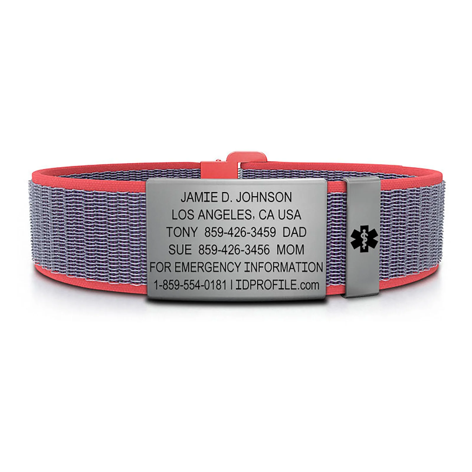 Nylon Loop Medical ID - SM - With iD Profile - Image 38