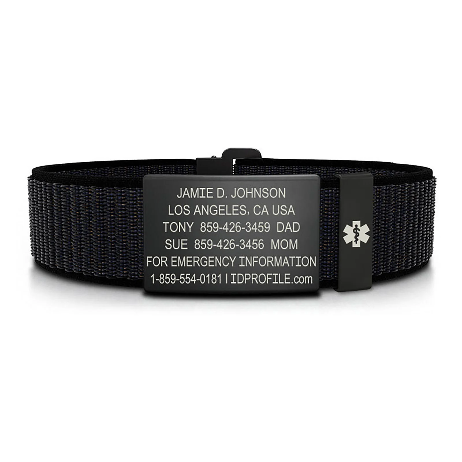 Nylon Loop Medical ID - SM - With iD Profile - Image 39