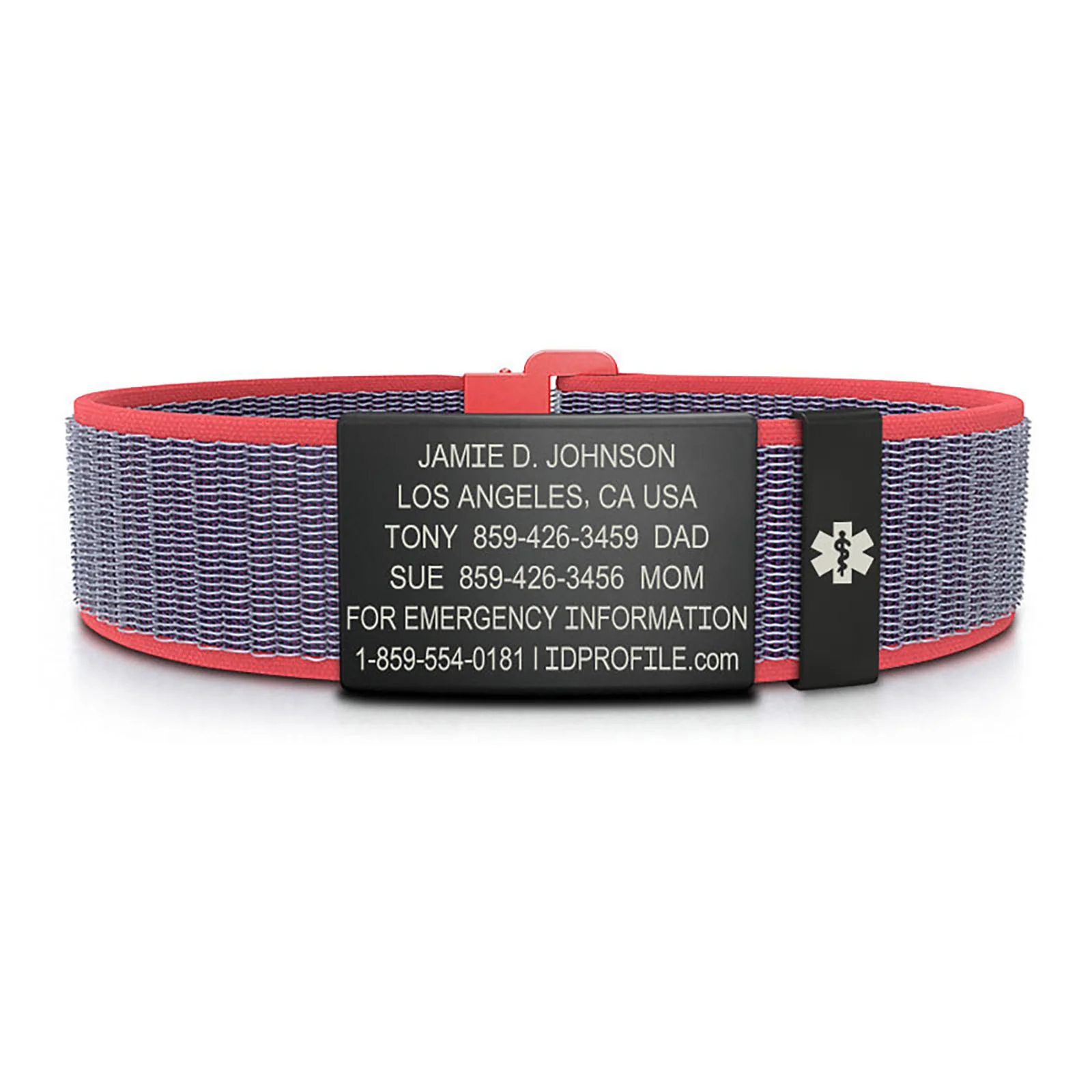 Nylon Loop Medical ID - SM - With iD Profile - Image 42
