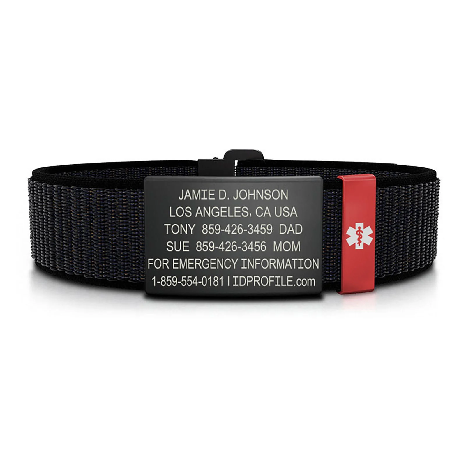 Nylon Loop Medical ID - SM - With iD Profile - Image 43