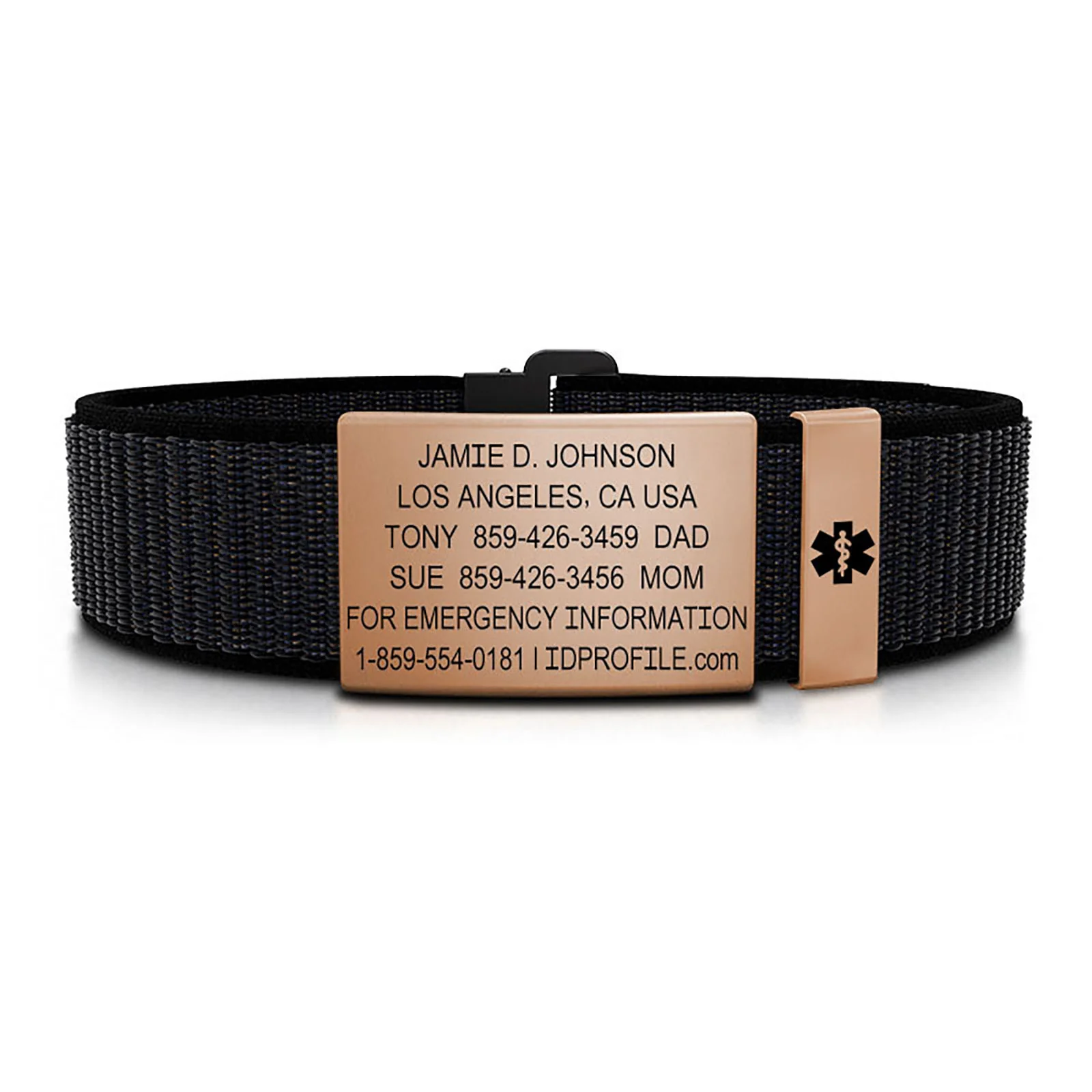 Nylon Loop Medical ID - SM - With iD Profile - Image 47