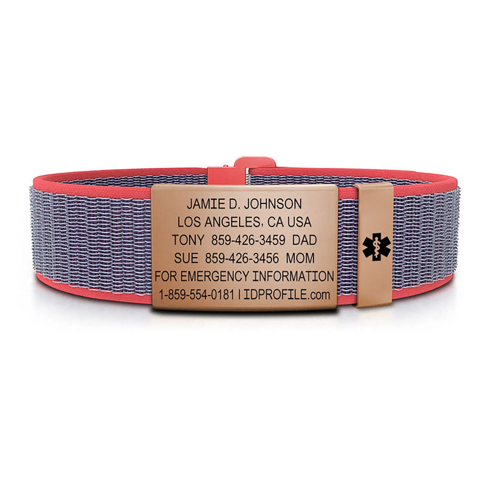 Nylon Loop Medical ID - SM - With iD Profile - Image 50