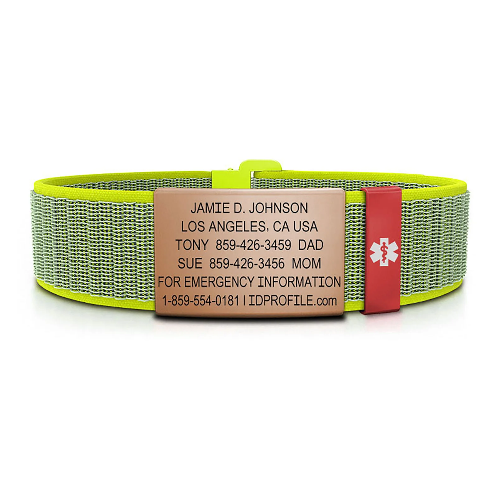 Nylon Loop Medical ID - SM - With iD Profile - Image 52