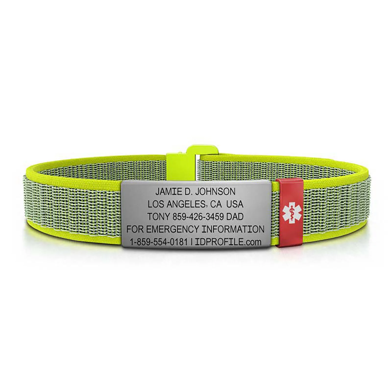 Nylon Loop Medical ID - SM - With iD Profile - Image 8